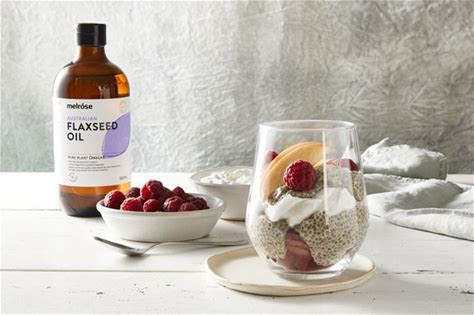 Peach & Raspberry Chia Pudding