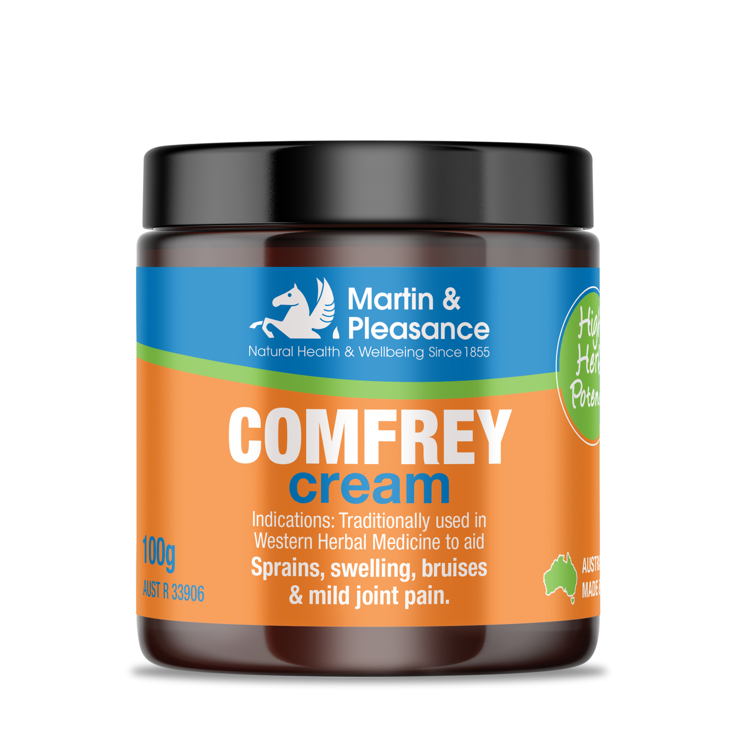 Martin and Pleasance Comfrey Cream 100g