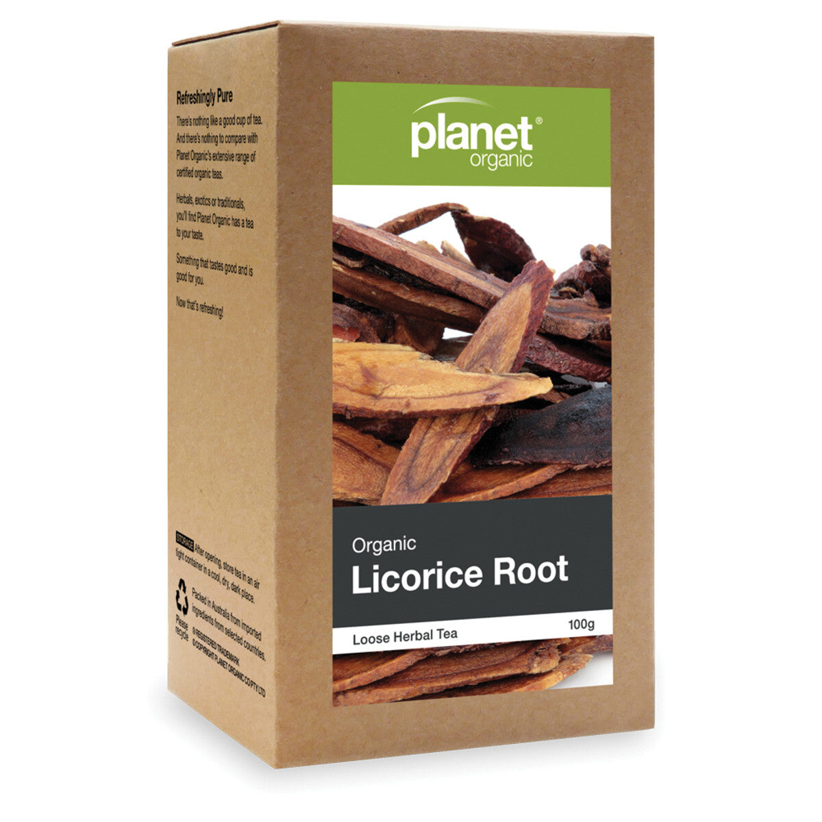 Planet Organic Licorice Root Loose Leaf Tea 100g
