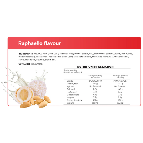 SMART Protein Raphaello Bar 60g