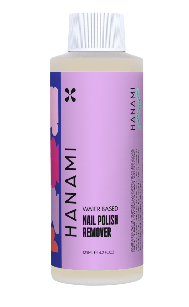 Hanami Nail Polish Remover Water unscented 125ml