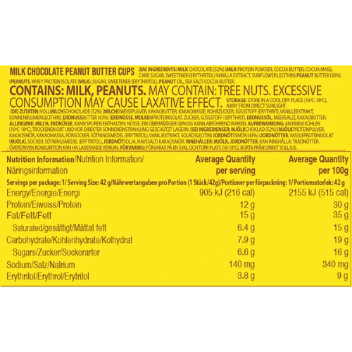 Nutry Nuts Protein Peanut Butter Cups 42g