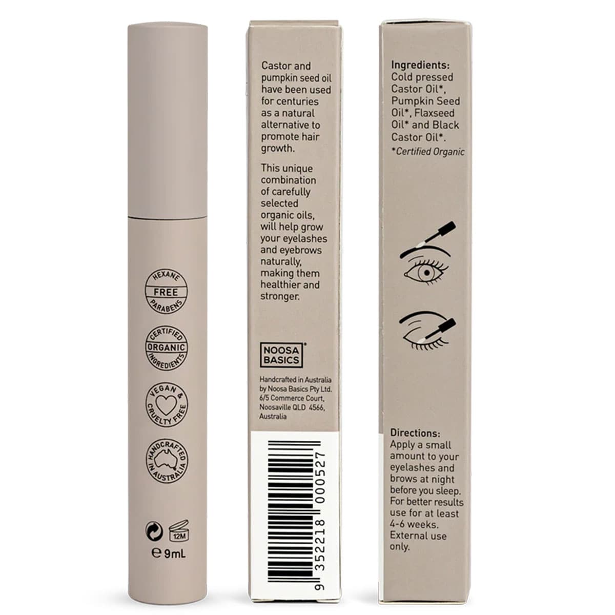 Noosa Basics Eye Lash + Brow Revitaliser 9ml