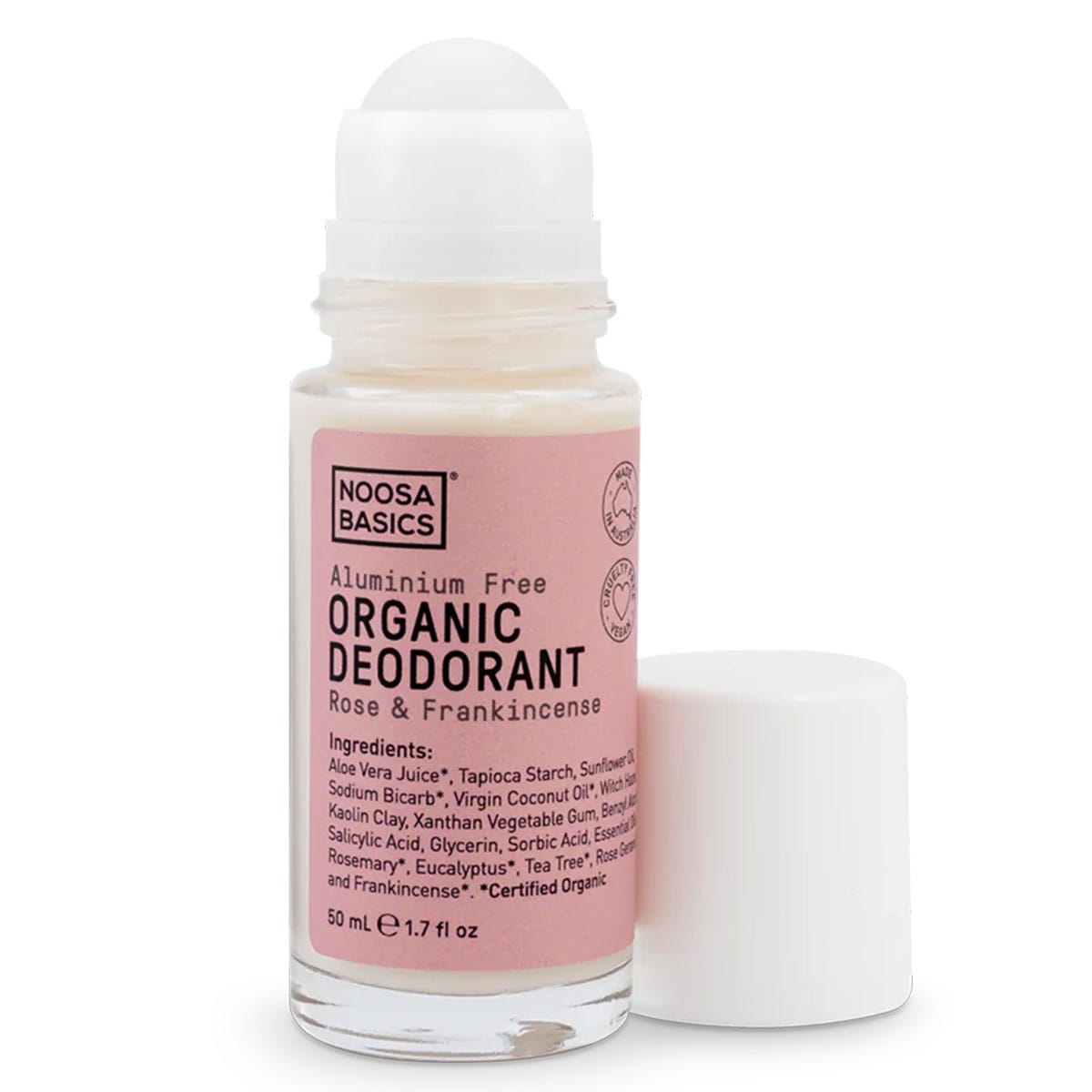 Noosa Basics Deodorant Rose & Pomegranate 50ml