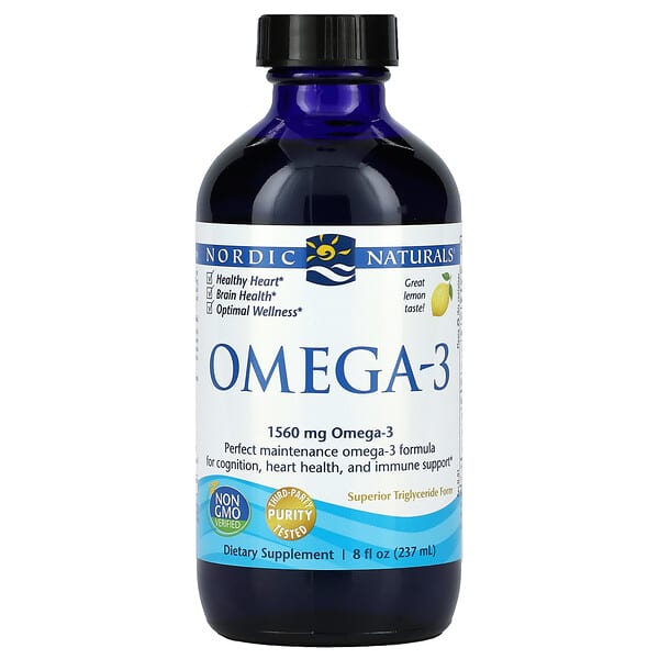 Nordic Naturals Omega-3 Lemon 237ml