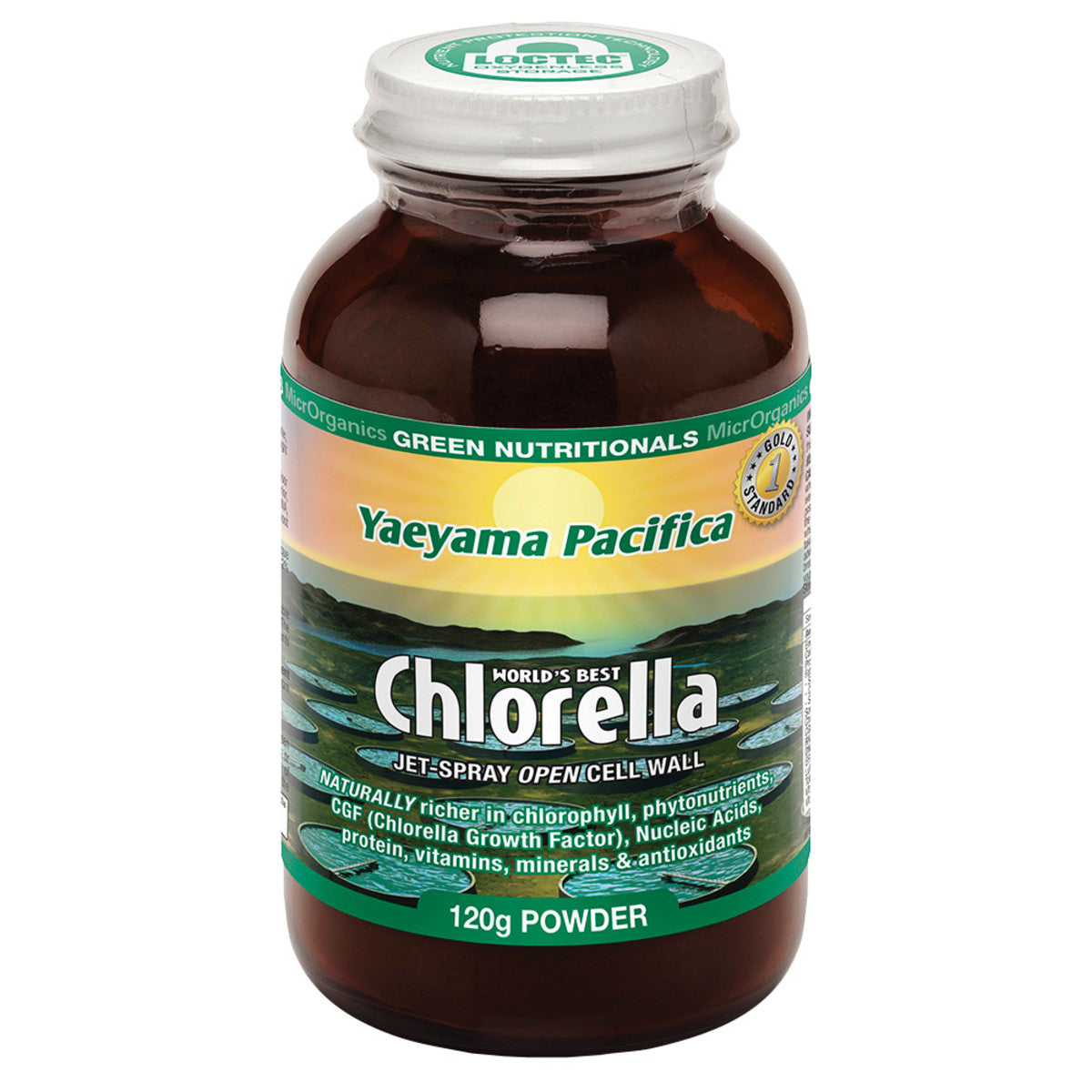 MicrOrganic's Green Nutritional's Yaeyama Pacifica Chlorella Powder 120g