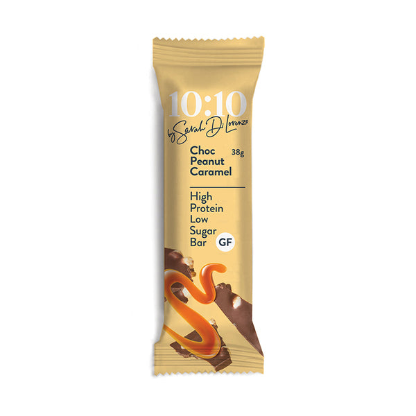 1010 by Sarah Di Lorenzo Protein Snack Bar - Choc Peanut Caramel 38g