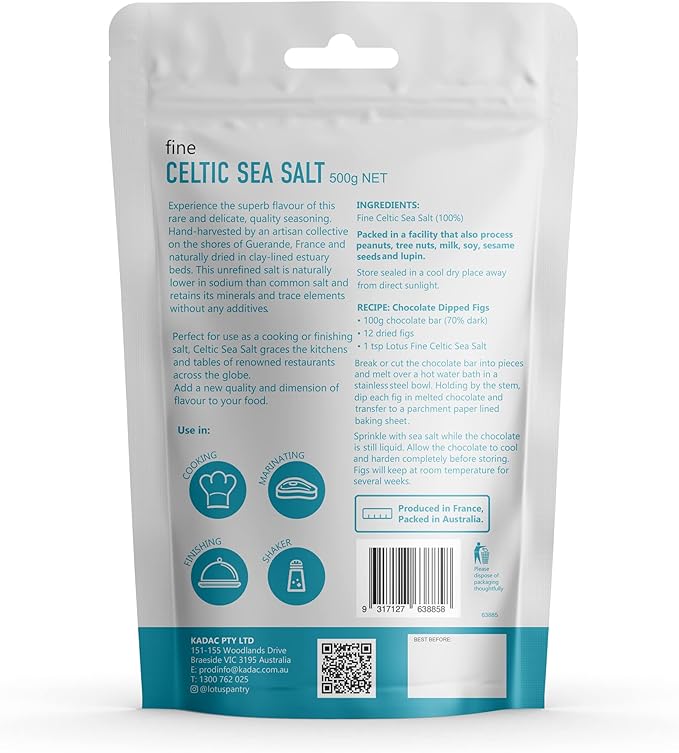 Lotus Celtic Sea Salt Shaker 450g