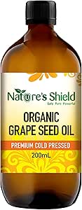 Nature's Shield Organic Grape Seed Oil 100ml