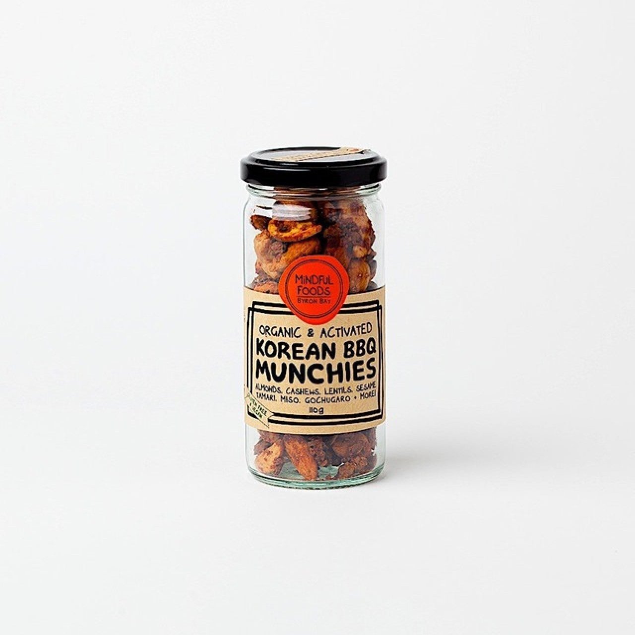 Mindful Foods Korean BBQ Munchies 90g - Organic & Activated