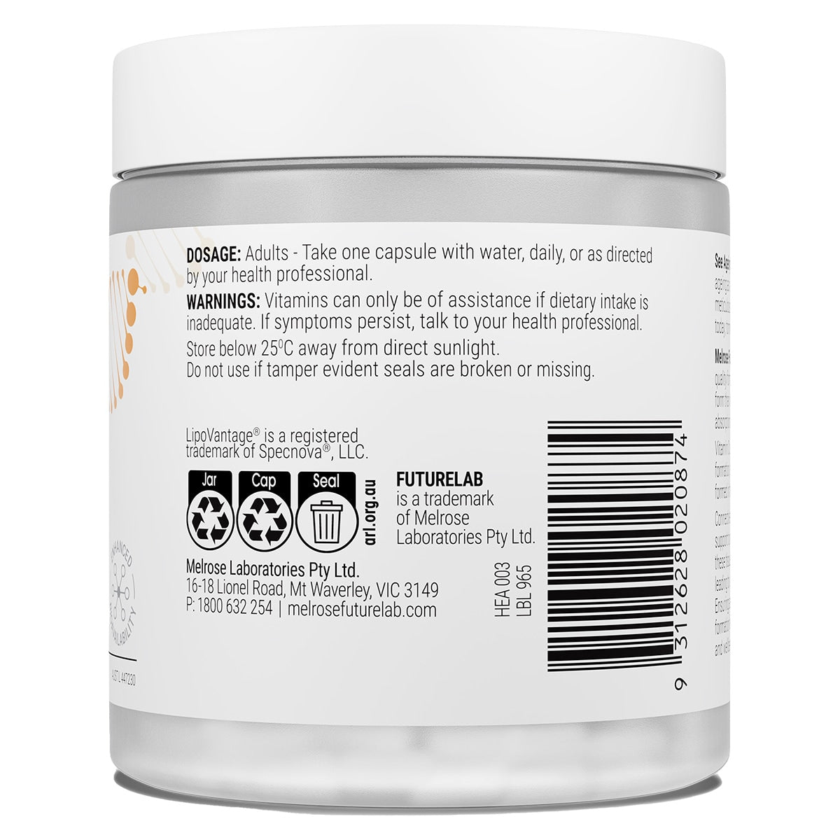 Melrose Futurelab Vitamin C Lipo 30vc