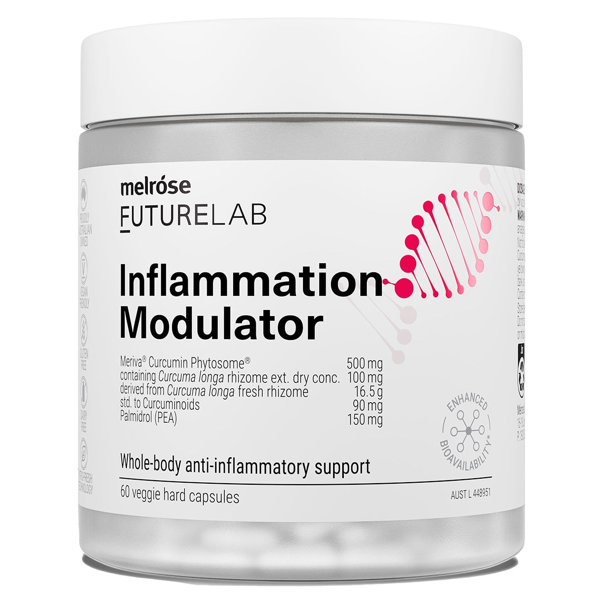 Melrose Futurelab Inflammation Modulator 60vc