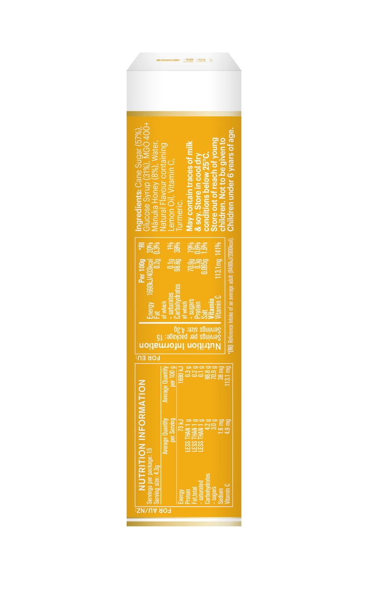 Manuka Health Manuka Health Honey Drops with Lemon 65g