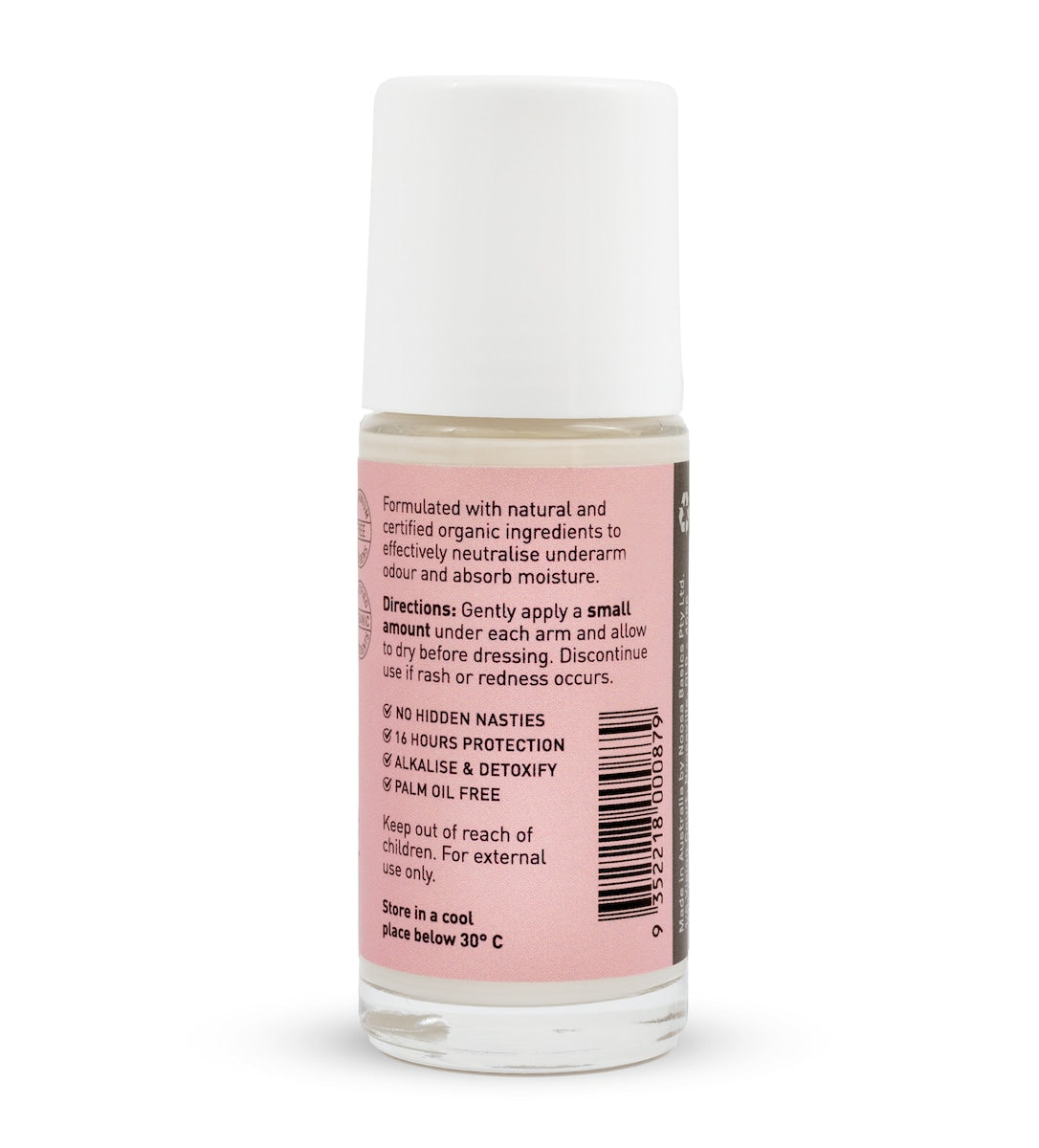 Noosa Basics Deodorant Rose & Pomegranate 50ml