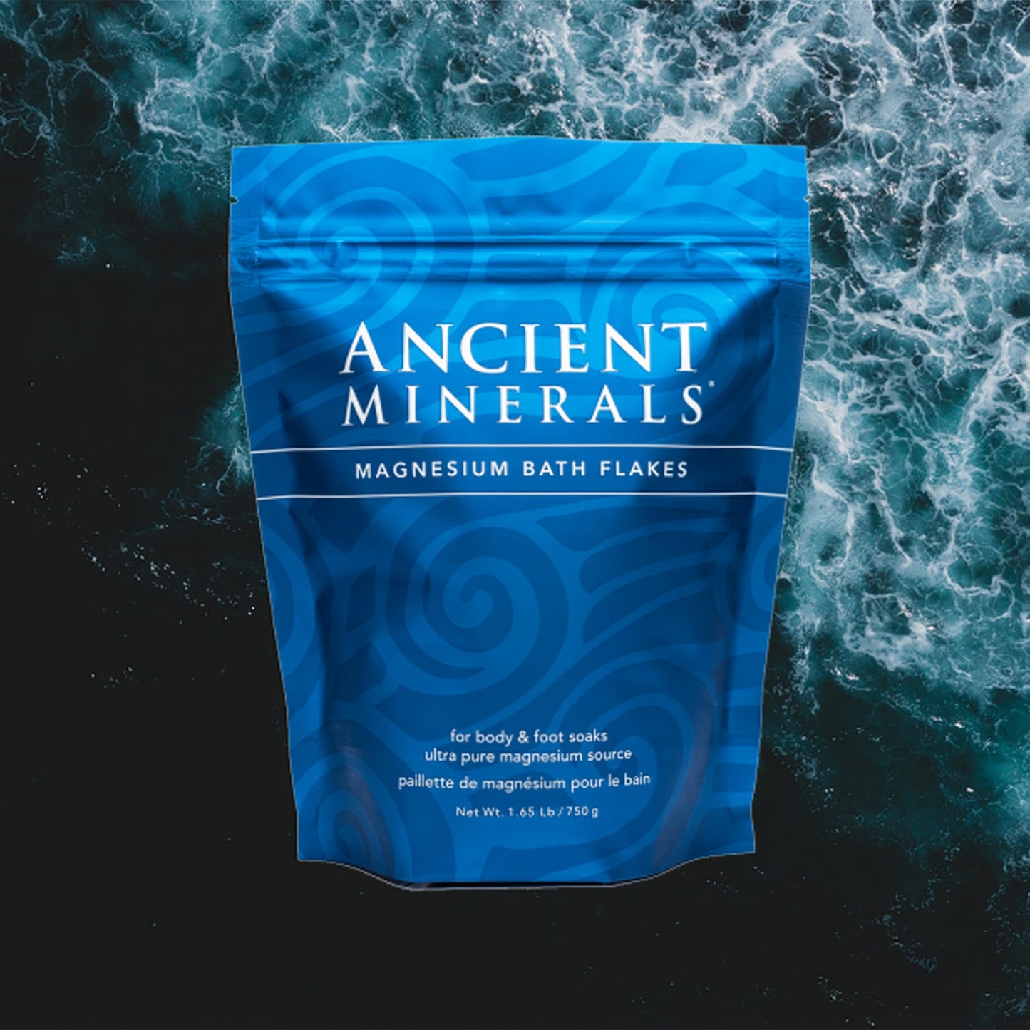 Ancient Minerals Bath Flakes - 750g - Full Strength