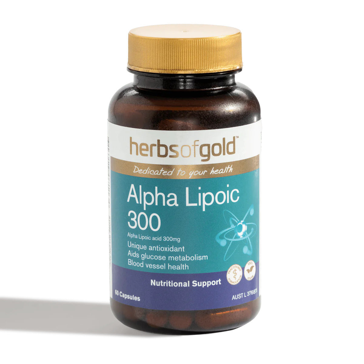Herbs of Gold Alpha Lipoic 120vc