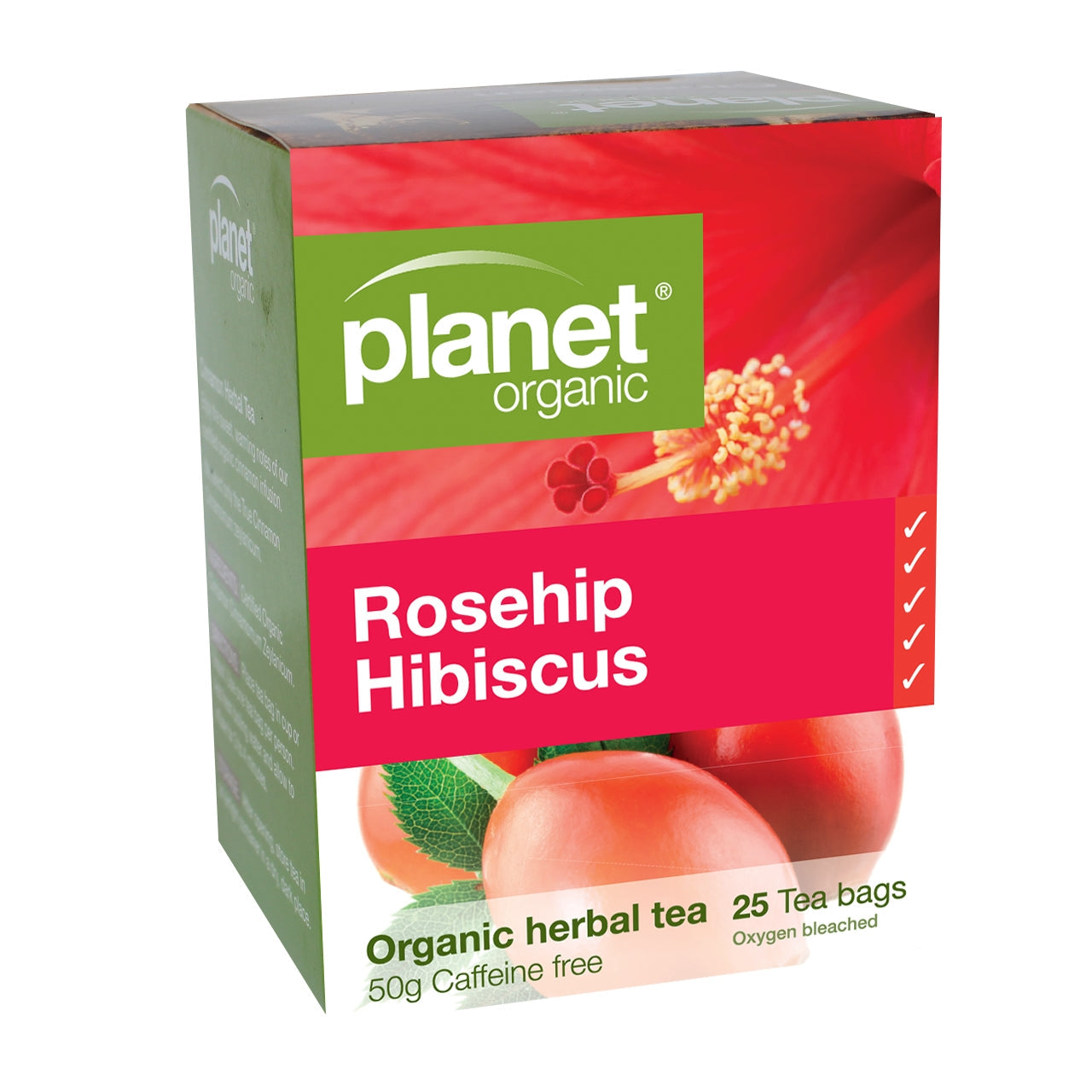 Planet Organic Rosehip & Hibiscus 25tb