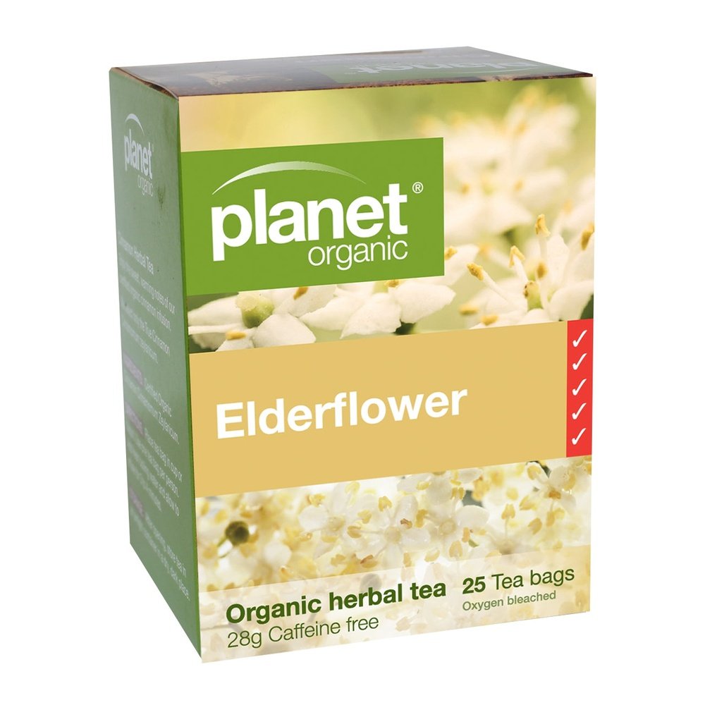 Planet Organic Elderflower 25tb
