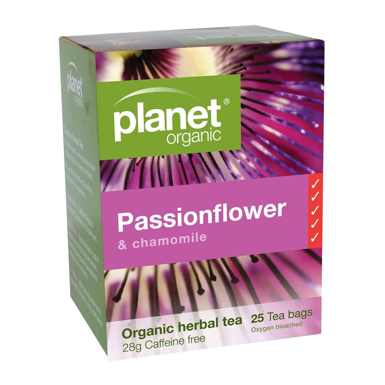 Planet Organic Passionflower Tea 25tb