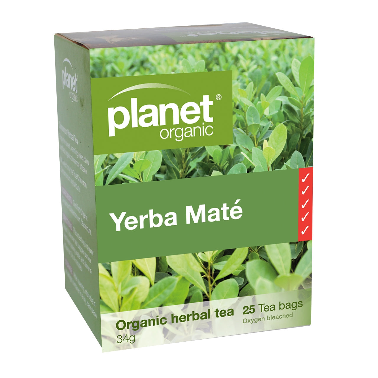 Planet Organic Yerba Mate 25tb