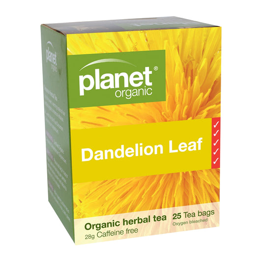 Planet Organic Dandelion Leaf Tea 25tb