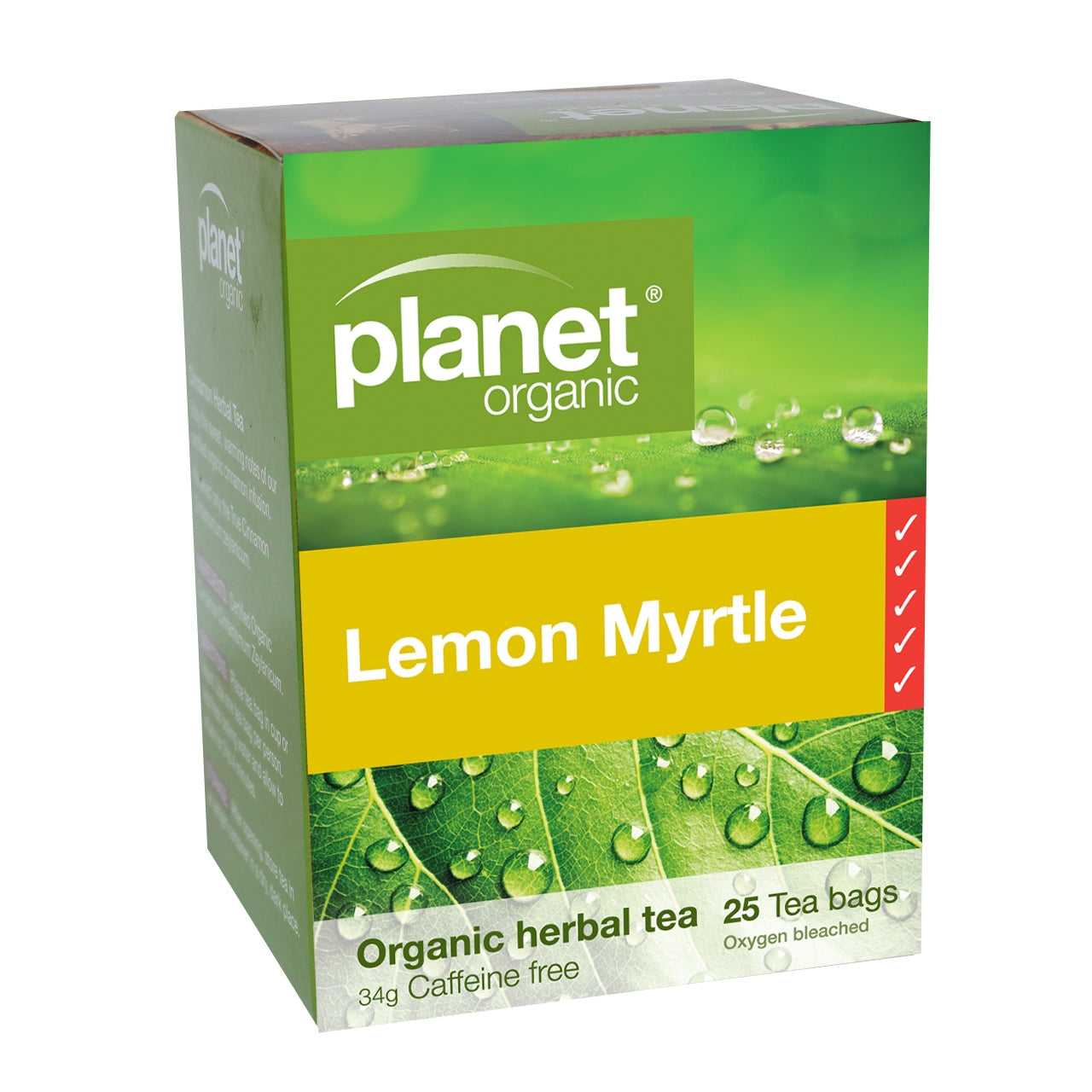 Planet Organic Lemon Myrtle 25tb