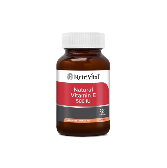 NutriVital Natural Vitamin E 500IU 100c