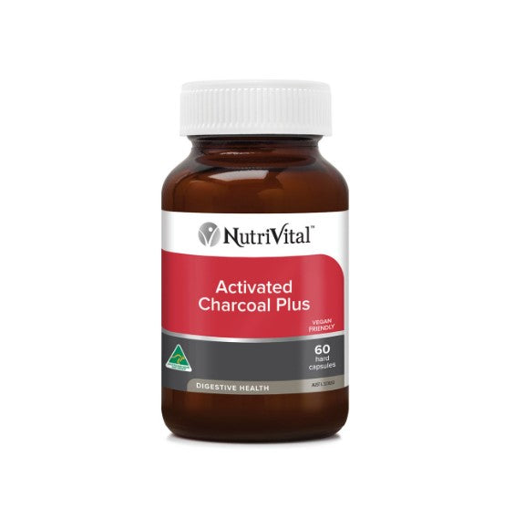 NutriVital Activated Charcoal Plus 60c