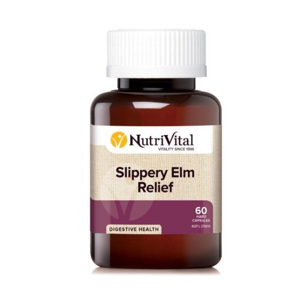 NutriVital Slippery Elm Relief 60c