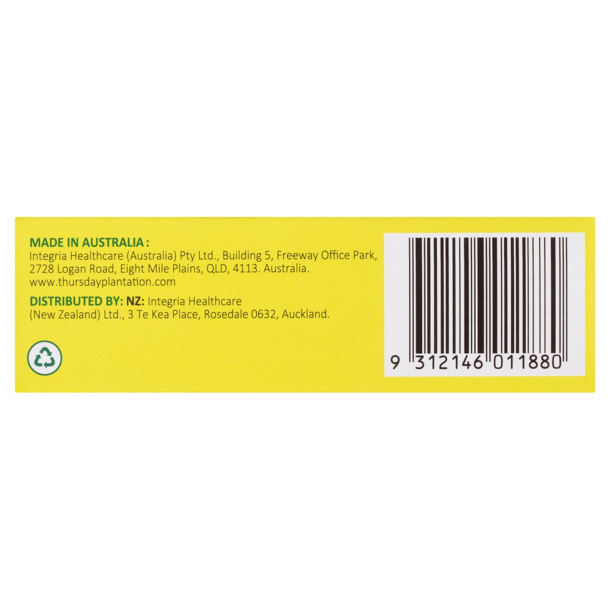 Thursday Plantation Tea Tree Cleansing Acne Bar for Face & Body 95g