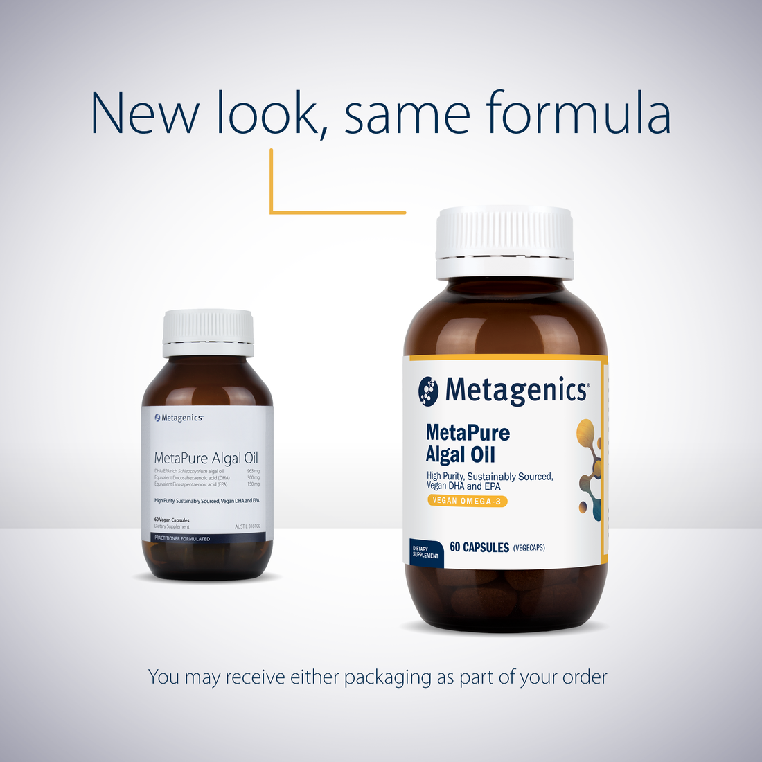 Metagenics MetaPure Algal Oil 60 Caps