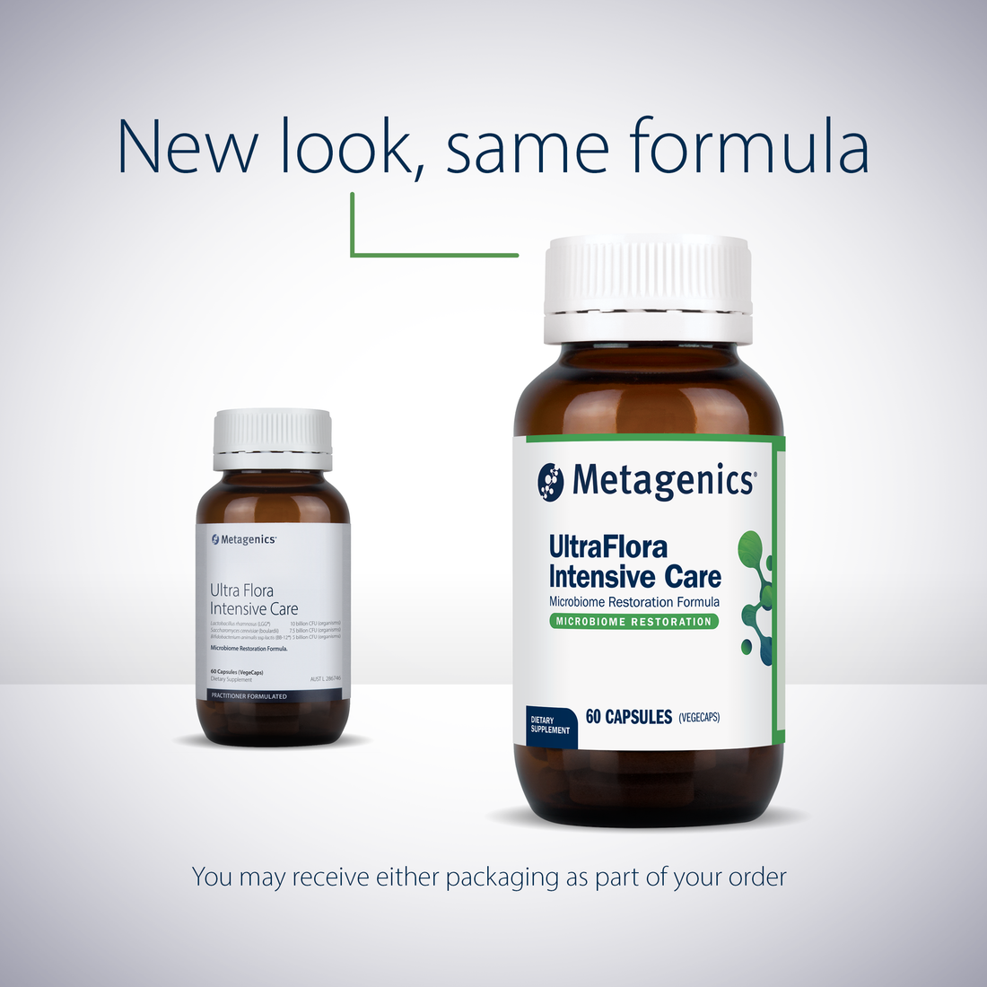 Metagenics UltraFlora Intensive Care Probiotic 60 caps