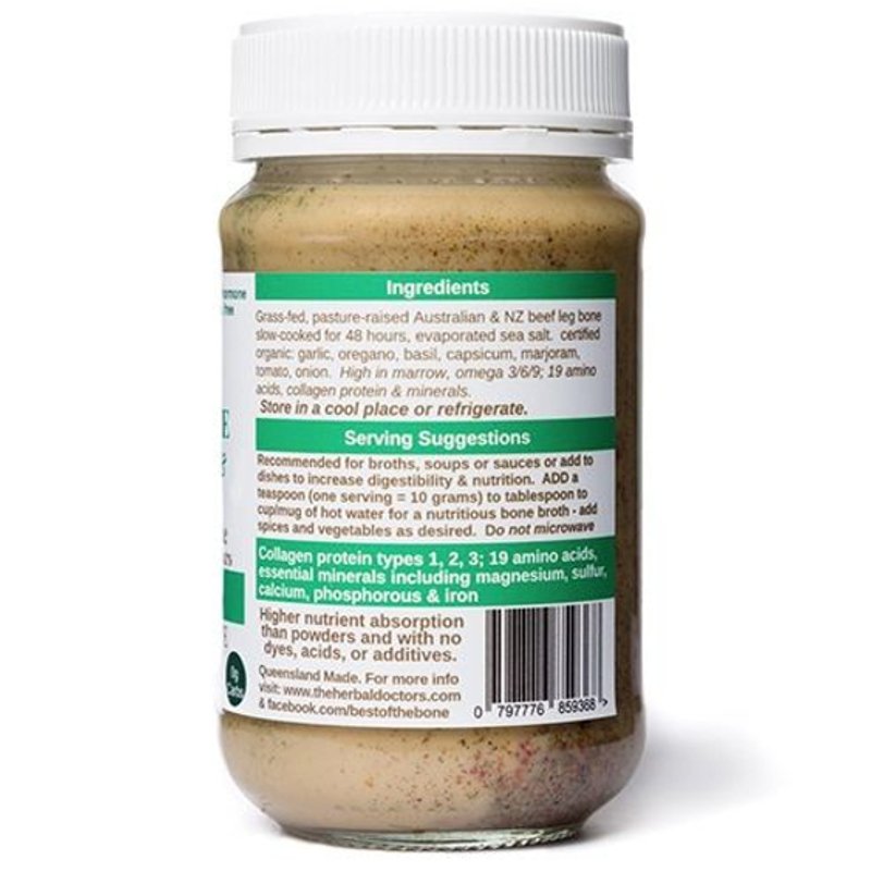 Best Of The Bone Broth Herb Garlic 390g