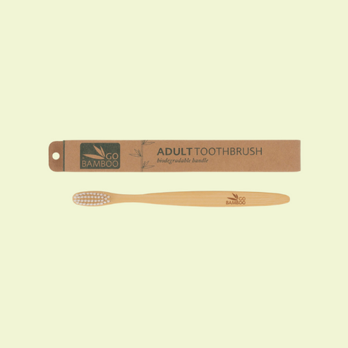 Eco Basics Bamboo Tooth brush Adult Medium
