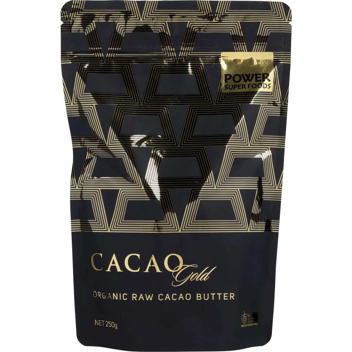 Power Super Foods Organic Raw Cacao Butter 500g