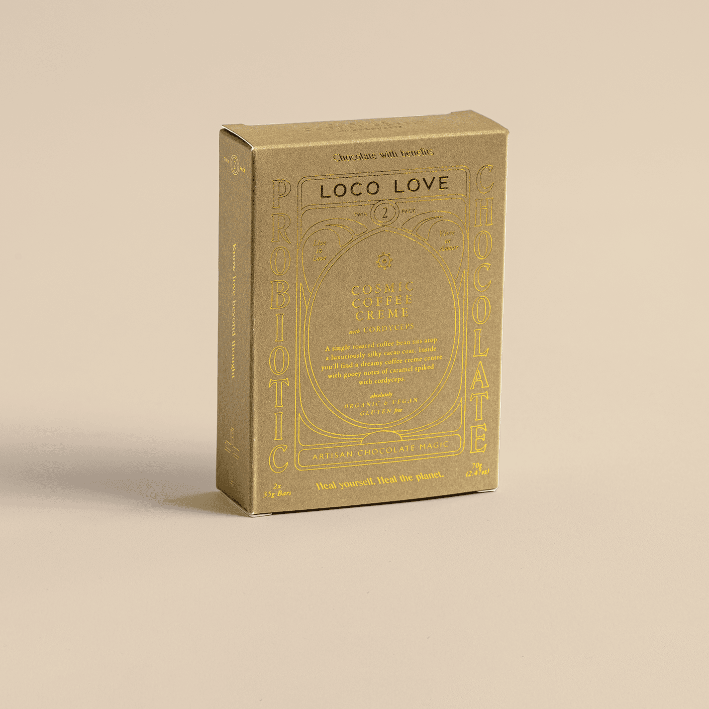 Loco Love Cosmic Coffee Creme Twin pack 70g