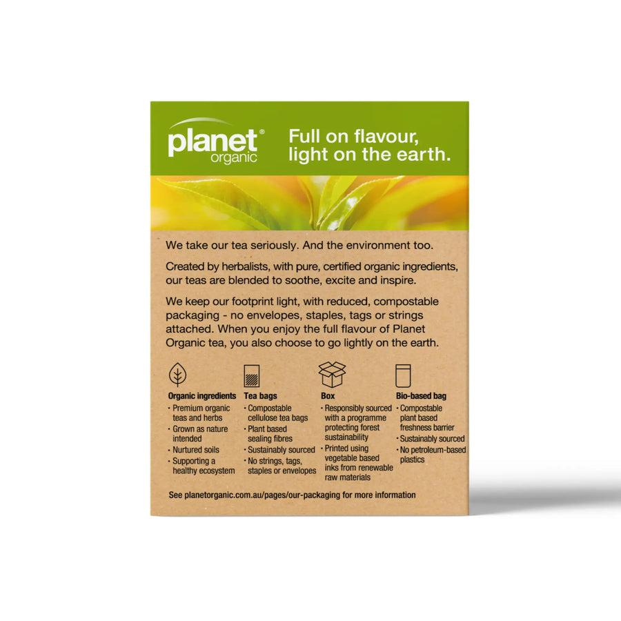 Planet Organic Decaf Green Tea 25tb
