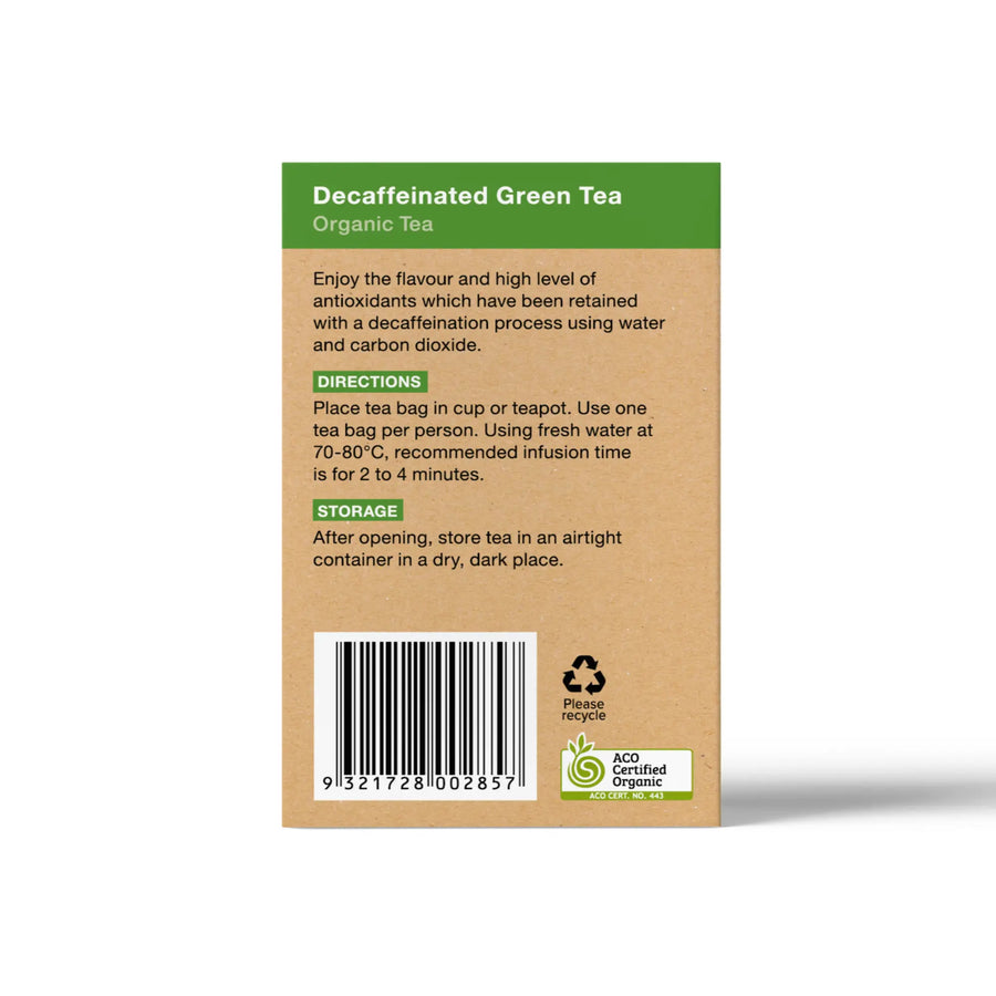 Planet Organic Decaf Green Tea 25tb