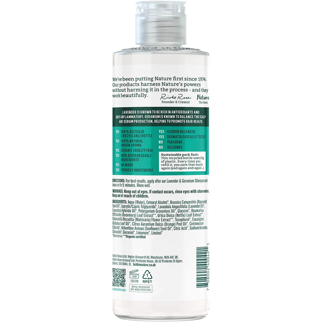 Faith In Nature Conditioner Lavender/Geranium 400ml