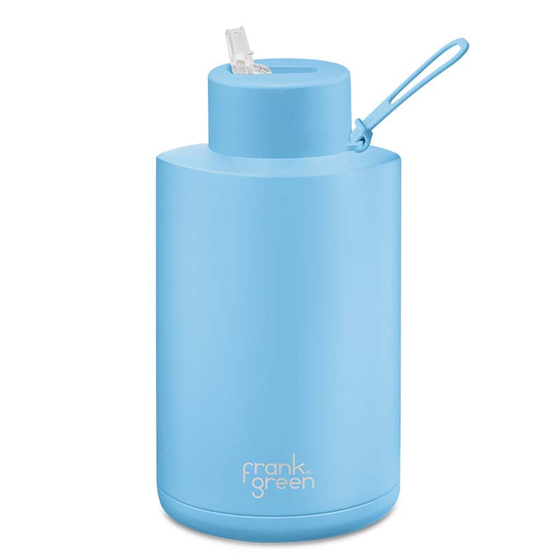 Frank Green 68oz Ceramic Reusable Bottle - Sky Blue (595ml)