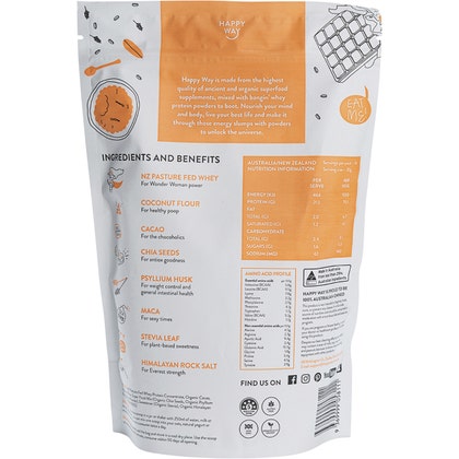 Happy Way Whey Powder Choc 500g