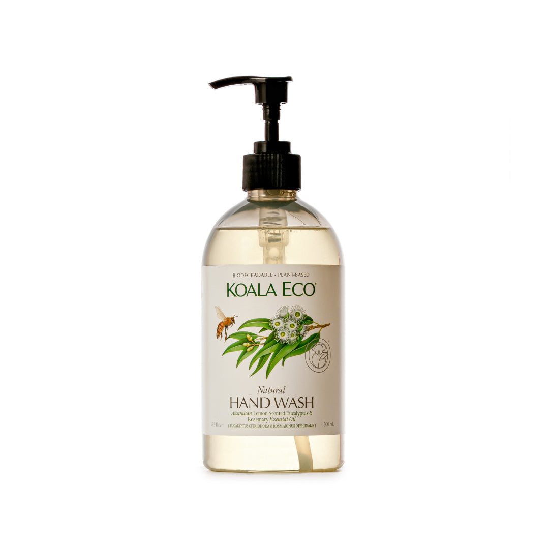 Lemon Scented Eucalyptus & Rosemary Essential Oil HAND WASH 500mL