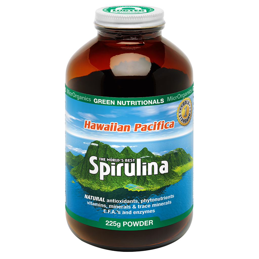 MicrOrganic's Green Nutritional's Spirulina Powder 225g