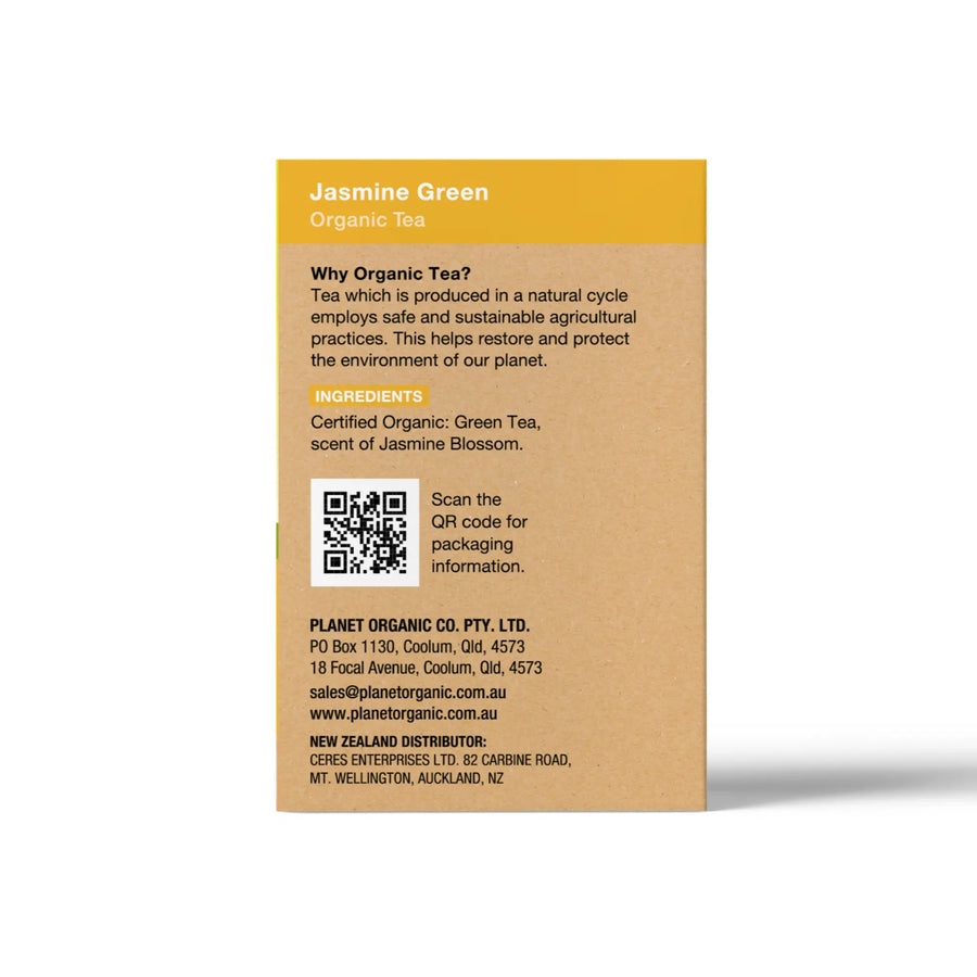 Planet Organic Jasmine Green 25tb