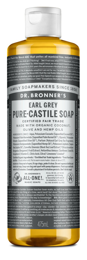 Dr Bronner's Earl Grey Castille 473ml
