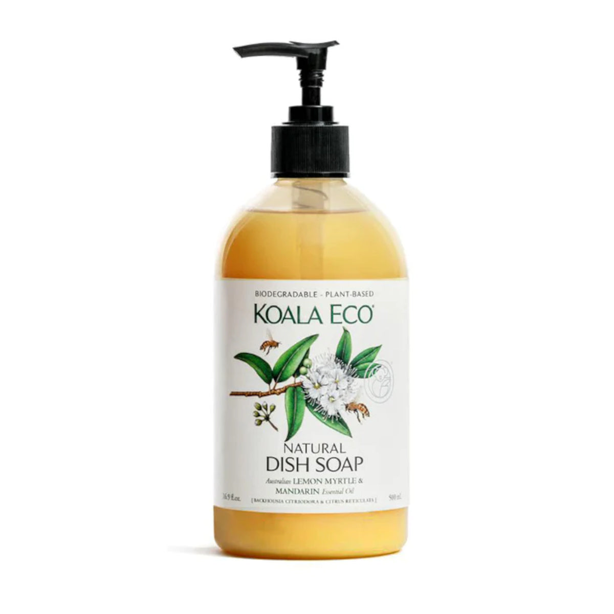 Koala Eco Dish Soap Lemon Myrtle & Mandarin Essential Oil 500ml