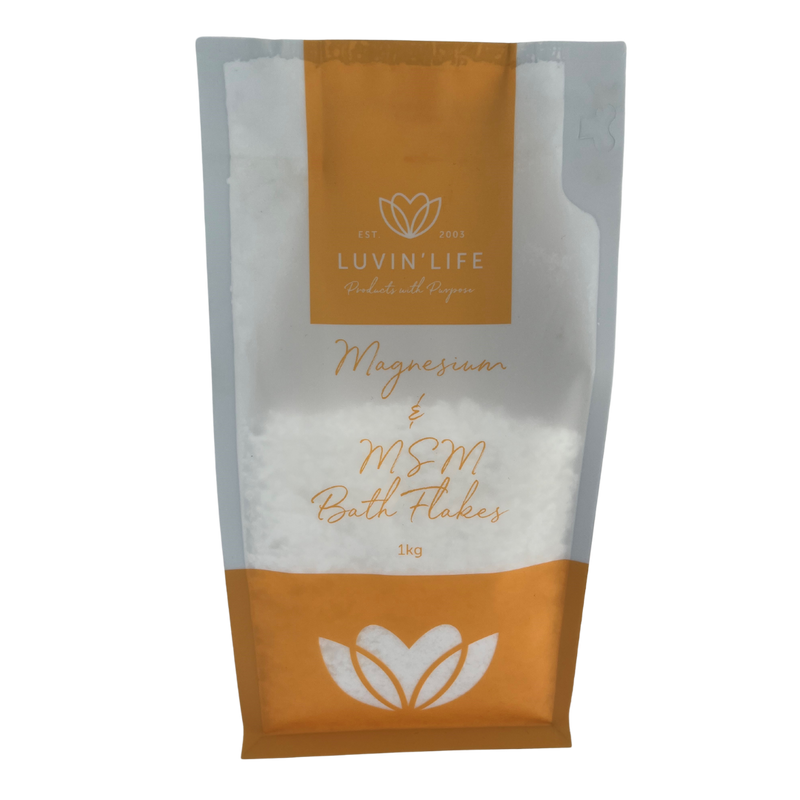 Luvin Life Magnesium & MSM flakes 1kg