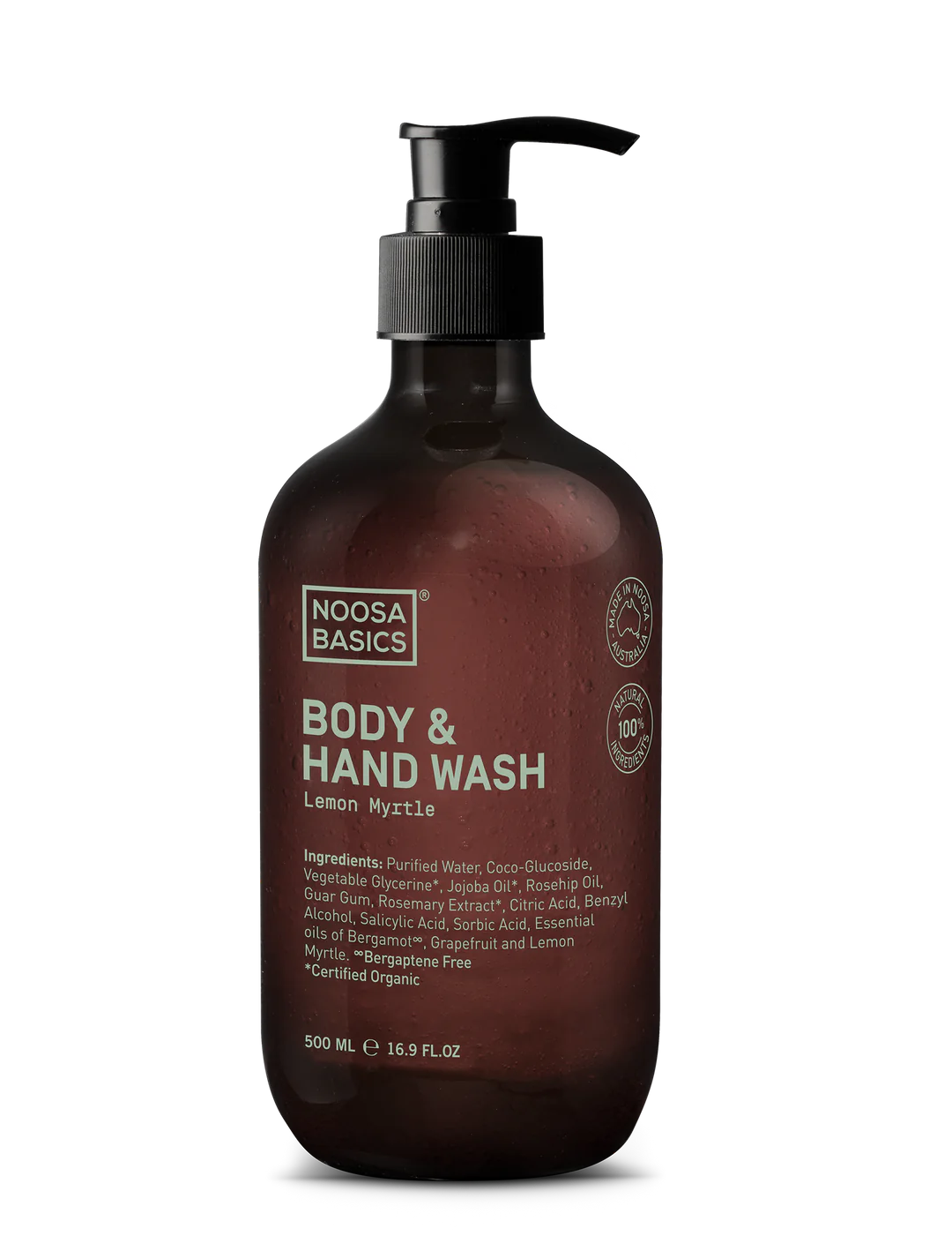 Noosa Basics Hand & Body Wash - Lemon Myrtle 500ml