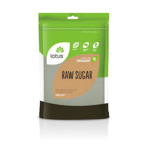 LOTUS Organic Raw Sugar 500g