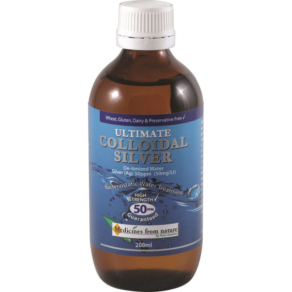 Medicine From Nature Colloidal Silver 50ppm 200ml